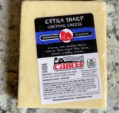 Cabot Extra Sharp Cheddar Cheese