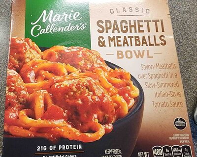 Spaghetti and Meatballs Bowl