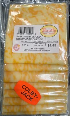Wisconsin Sliced Colby Jack Cheese