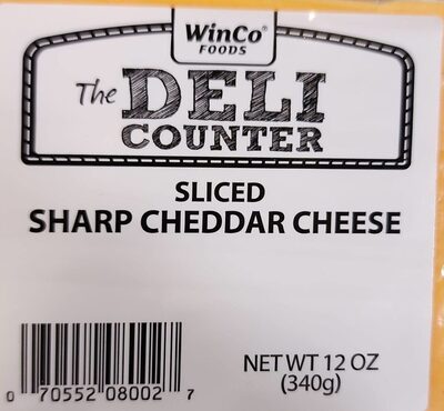 Sliced Sharp Cheddar Cheese