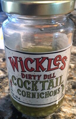372967 12 Fl Oz Cocktail Cornichons Dirty Dill - Pack of 6