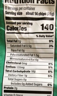 Organic White Corn Tortilla Chips Sea Salt thumbnail