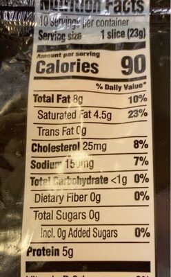 Stop & Shop Sharp Cheddar Cheese Slices thumbnail