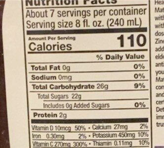 Uncle Matts, Ultimate Immune Orange Elderberry Zinc Juice Organic, 52 Oz (Case of 6) thumbnail