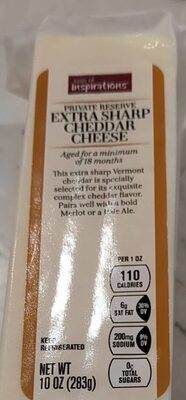Extra Sharp Cheddar Cheese