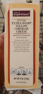 Extra Sharp Yellow Cheddar Cheese