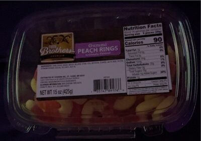 Gummi Peach Rings