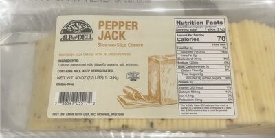 Pepper Jack Slice-on-Slice Cheese