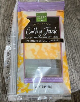Colby Jack Premium Sliced Cheese