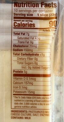 Havarti Natural Cheese Slices thumbnail