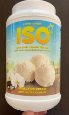 Yummy Sports ISO Tub 30 Serv 960g, Vanilla Ice Cream