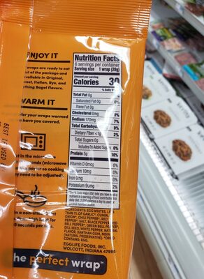 KHCH00354937 Southwest Style Egg White Wraps, 6 Each thumbnail