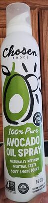Chosen Foods 100% Pure Avocado Oil Spray 8OZ
