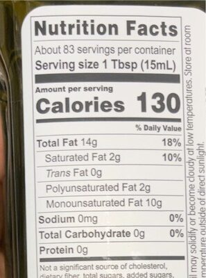 Chosen Foods 100% Pure Avocado Oil 42.3 Fl Oz Bottle thumbnail