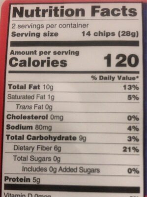 Mr. Tortilla Keto Crunchy Chips - Multigrain & Sea Salt Chips thumbnail