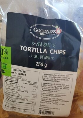 Tortilla Chips - Sea Salt