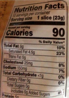 Sharp Cheddar Cheese Slices thumbnail