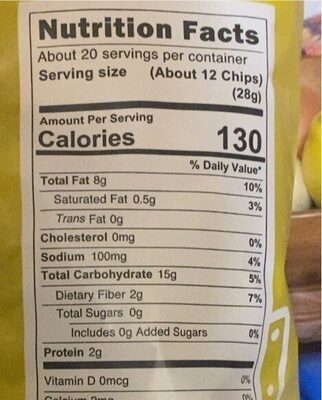 Organic Stone Ground Yellow Corn Tortilla Chip with Sea Salt thumbnail