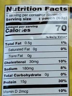 Sustainable Seas, Chunk Light Tuna in Water, 2.6 Oz (74 G) thumbnail