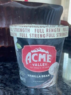 Acme Balley Full Strength Ice Cream Vanilla Bean