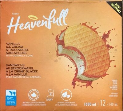 Vanilla Ice Cream Stroopwafel Sandwiches