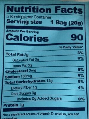 Love Corn, Sea Salted Roasted Corn Multi Pack, 3.5 Oz (Case of 8) thumbnail