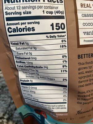 Seven Sundays Real Cocoa Grain Free Cereal 16 Ounce thumbnail