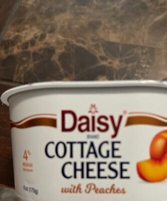 Cottage Cheese with Peaches