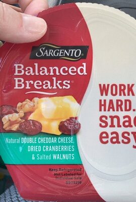 Sargento Balanced Breaks
