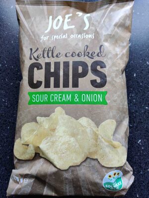 Kettle Cooked Chips - Sour Cream and Onion