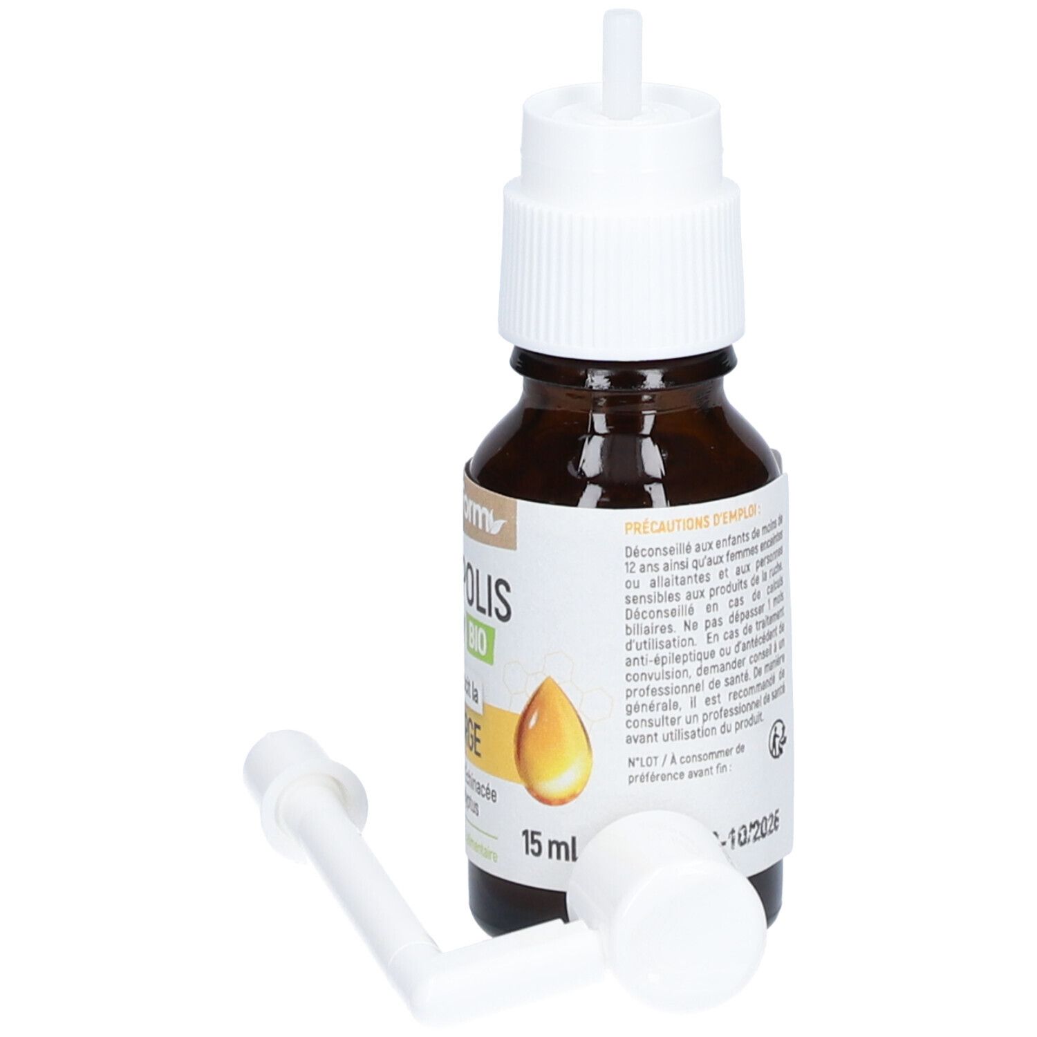 Nat & Form Spray Buccal à La Propolis Bio 20ML thumbnail
