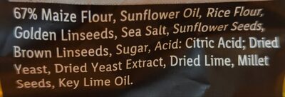 Sea Salt and Lime Tortilla Chip thumbnail