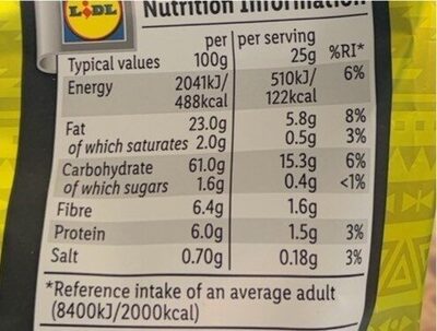 Sea Salt and Lime Tortilla Chip thumbnail