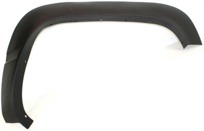 Replacement Fender Flares Plastic Primed, Front, Passenger Side, 1-year Unlimited-mileage Warranty 5796