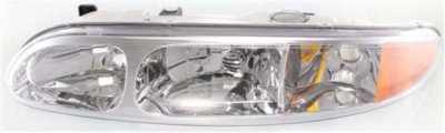 Replacement Headlight OE Replacement, Driver Side, 1-year Unlimited-mileage Warranty 20-5674-00