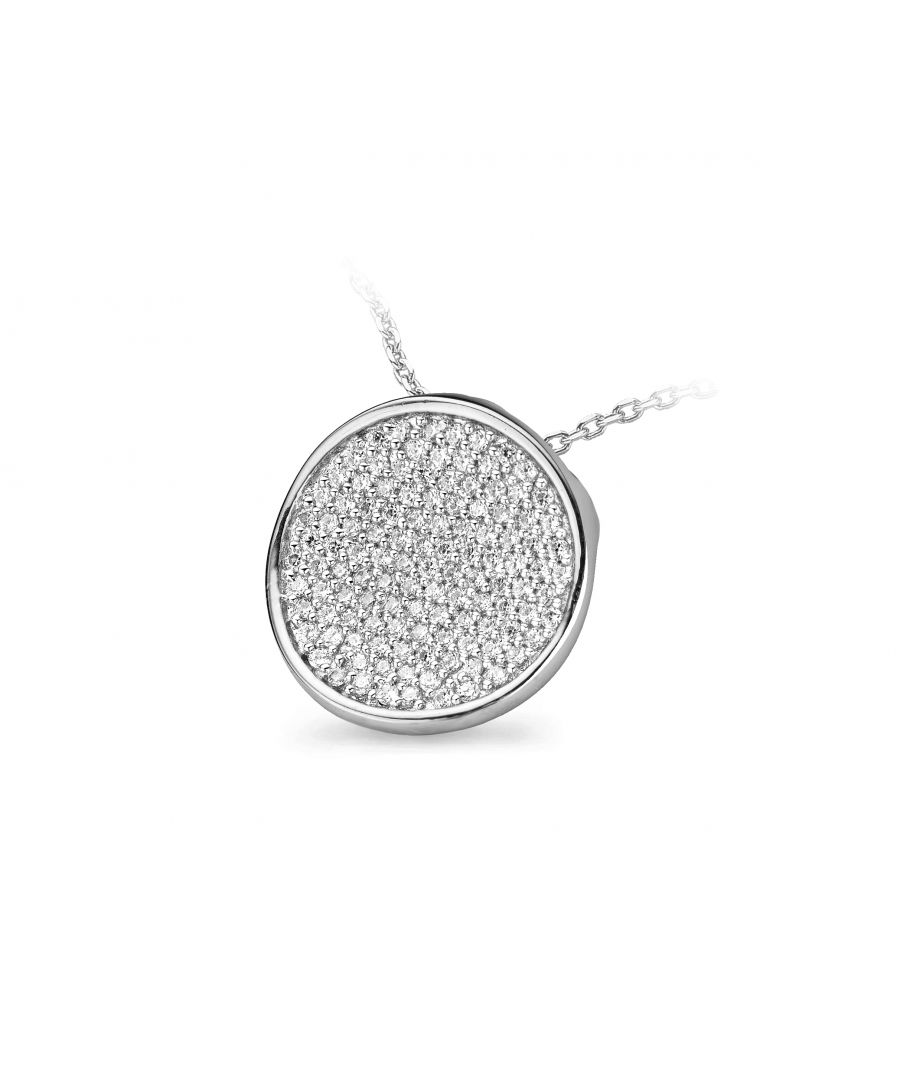 Orphelia Womens 925 Sterling Silver Chain with Pendant - ZH-4722 - One Size