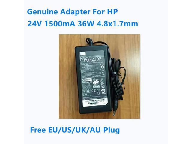 OIAGLH 24V 1500mA 1.5A 36W 0957-2292 0957-2483 Power Supply AC Adapter for G4010 4850 Pro 3000 Scanjet Printer Power Charger