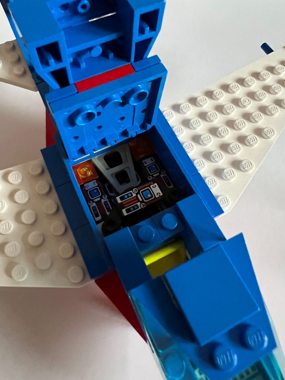 LEGO 6331 - Patriot Jet (1996) - Town Plane - 100% Complete + Instructions + Box thumbnail