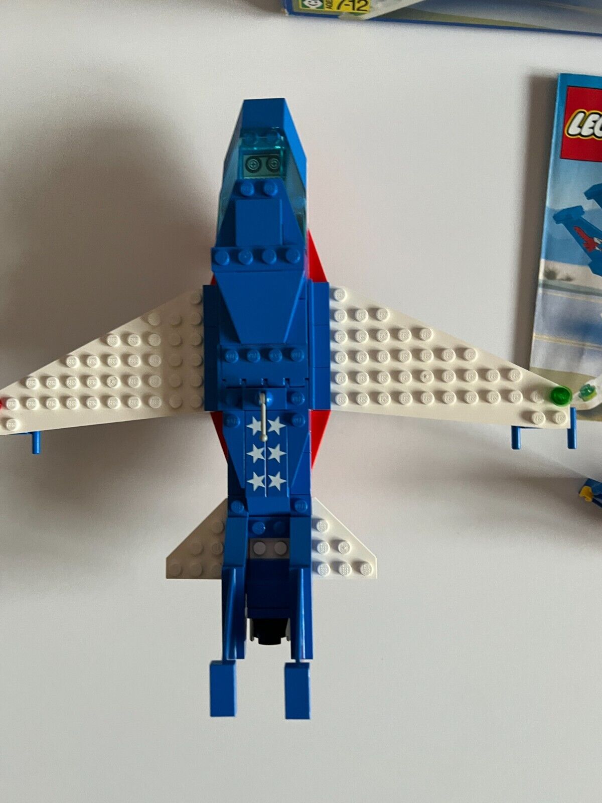 LEGO 6331 - Patriot Jet (1996) - Town Plane - 100% Complete + Instructions + Box thumbnail