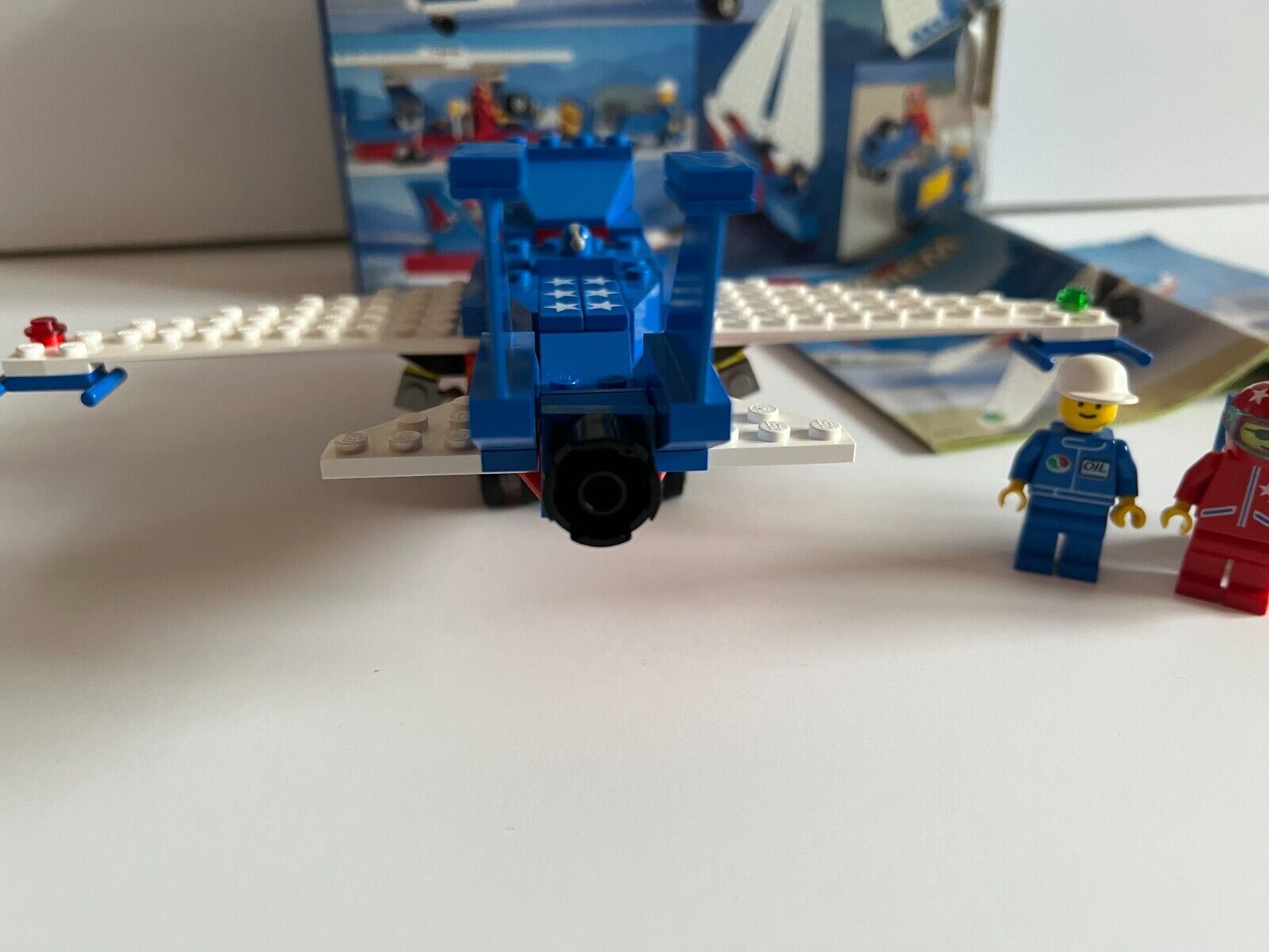 LEGO 6331 - Patriot Jet (1996) - Town Plane - 100% Complete + Instructions + Box thumbnail
