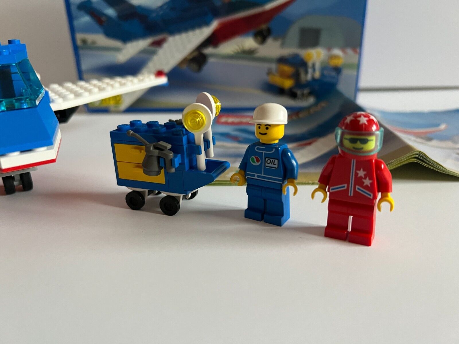 LEGO 6331 - Patriot Jet (1996) - Town Plane - 100% Complete + Instructions + Box thumbnail