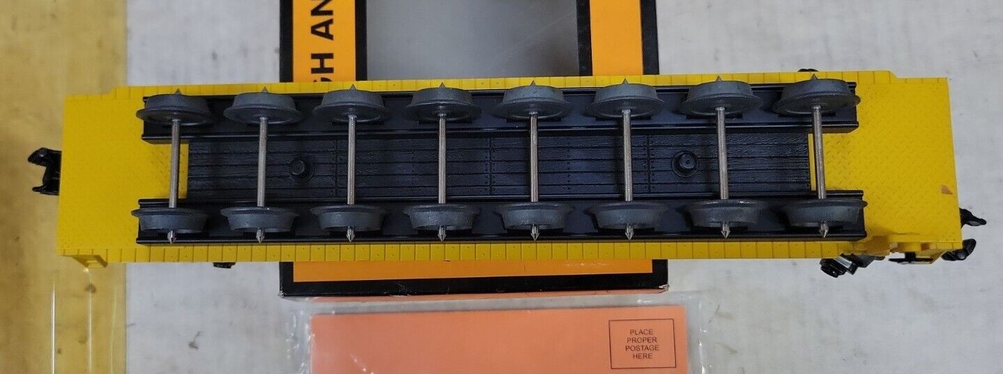 MTH Transport Flatcar with 8 Wheel Sets #30-7668. See Ad. (12Q) thumbnail