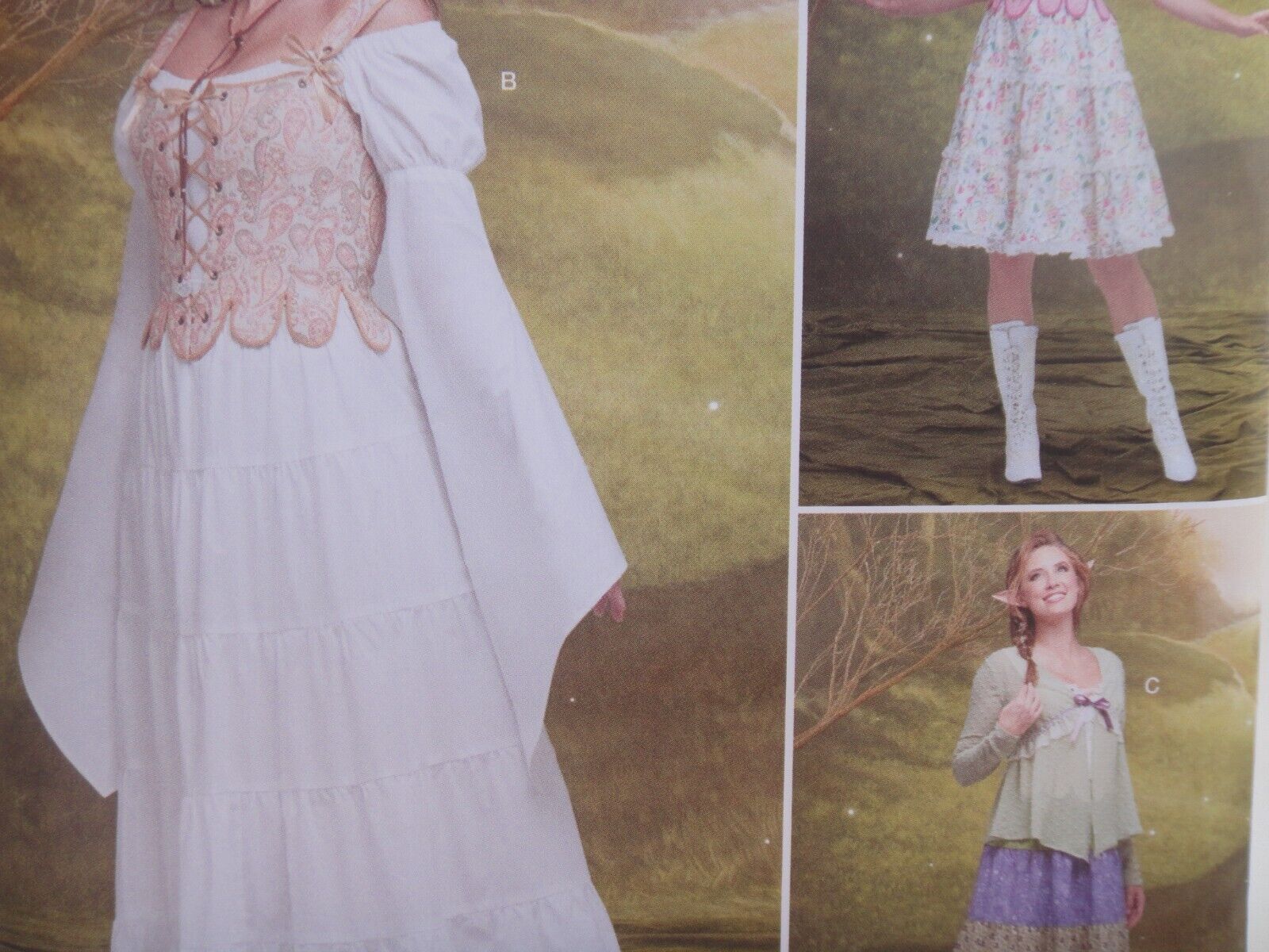 Simplicity 11857 9734 Andrea Schewe Designed Dress Costume Pattern Sz 18-26 thumbnail