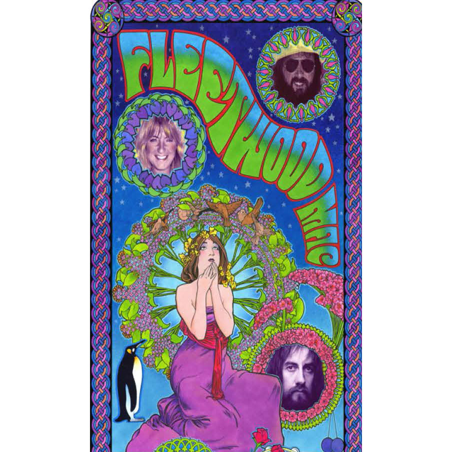 Fleetwood Mac - Concert Promo Poster
