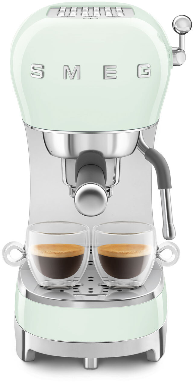 Smeg ECF02PGEU Vrijstaand Koffiemachine Groen | . thumbnail