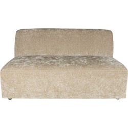 PTMD Lujo Sofa Cream 6051 Fiore Fabric 2 Seater Element thumbnail