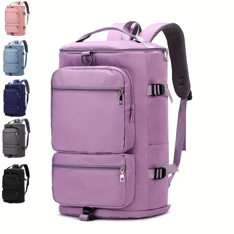 6 Farben Große Kapazität Paar Sporttraining Handheld Diagonal Straddle Leichte Gepäcktasche Trockene Nasse Trennung Yoga Schwimmtasche Weiblich