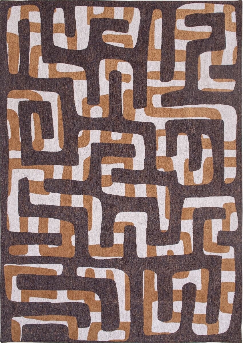 Louis De Poortere - Craft Kuba Bison 9335 - 200 X 280 Cm