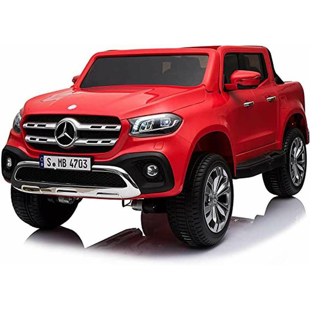 Elektrisk Bil För Barn Injusa Mercedes Benz X Class Pick up Röd 12 V