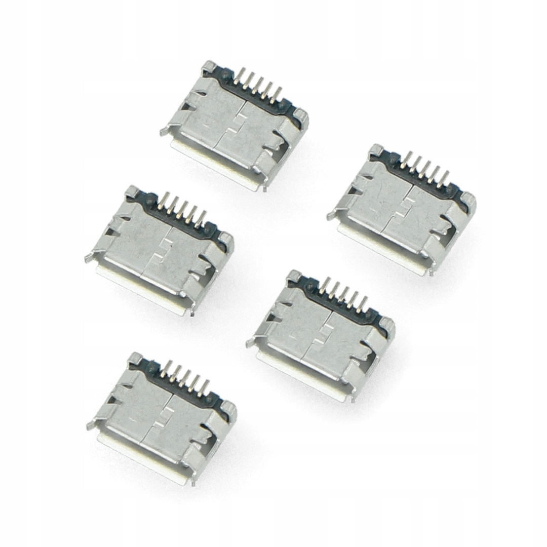 Gniazdo MicroUSB Typu B Smd 5szt.